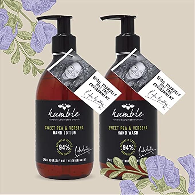 Humble SWEET PEA & VERBENA HAND WASH (285ML) - KATE PRODUCTS ARE CAREFULLY CREATED SO THAT YOU CAN SPOIL YOURSELF WITHOUT SPOILING THE ENVIRONMENT. CRUELTY FREE. - Image 4